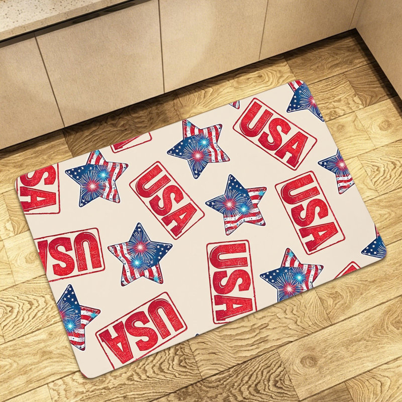 Tapis rétro Vintage USA