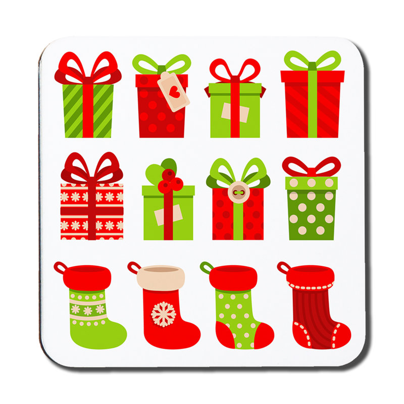 Square 6 Piece Coaster Set