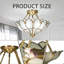 Luminaire suspendu en verre Lotus