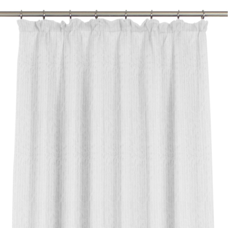 Patson Semi Sheer Curtain Single Panel, 750 W x 225 D cm