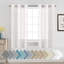 Paire de rideaux semi-transparents avec œillets Hywell-1268837101-1268837096