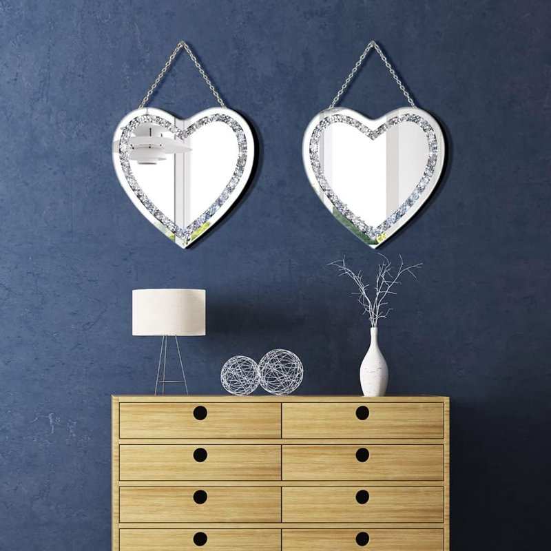 Jasiman Heart Wall Mirror