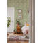 Budding Grove - Vintage Linen Floral Wallpaper