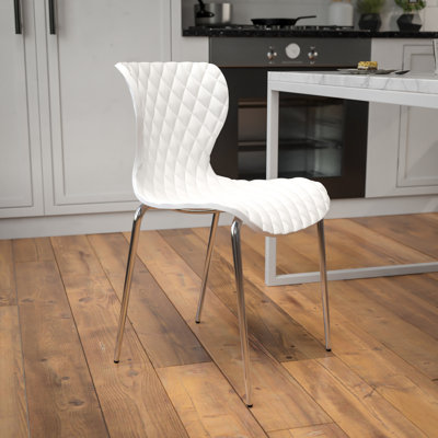 Chaise empilable en plastique Lowell