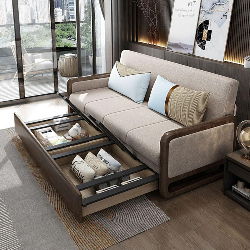 Canapé-lit 70,08 po, H 33,07 po x L 70,08 po x l 31,50 po
