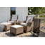 Adhelin 100cm Long Single Chaise with Cushions-40630842