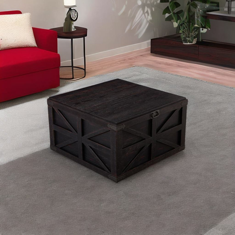 Table basse simple Deondrey, Noir