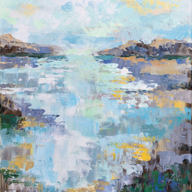 Whisper by Jeanette Vertentes - Wrapped Canvas Painting, 46cm H x 30cm W