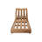Starlita Outdoor Teak Wood Chaise Lounge , Sunbrella Cushion Included-1961521613