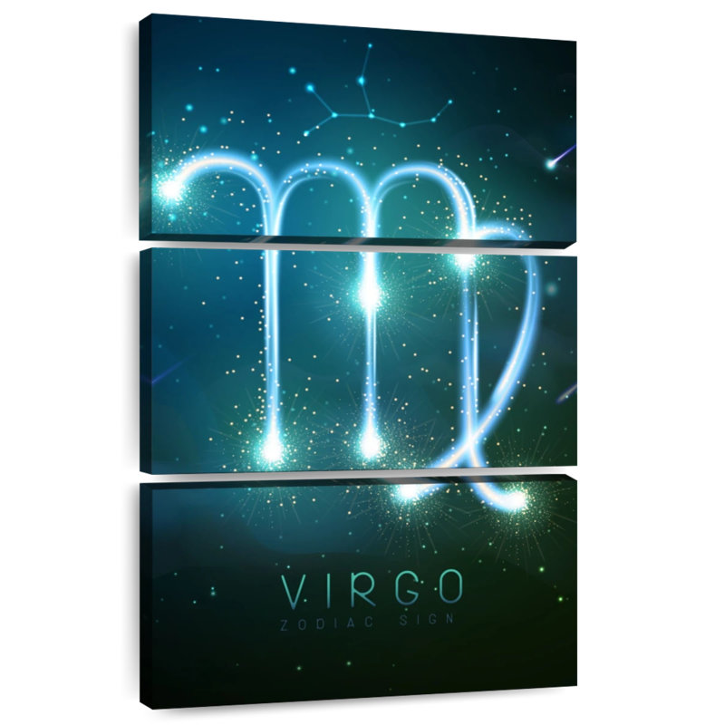 Adella Virgo Sign, 50" H x 32" W