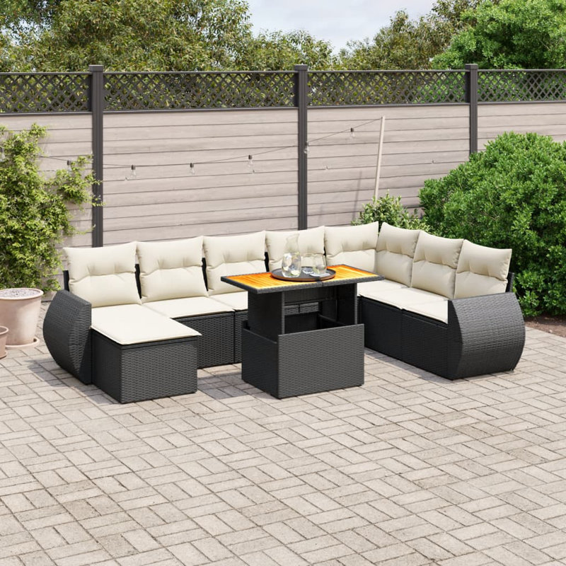 Ensemble de canapé de jardin Vidaxl