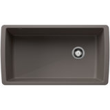 Diamond SILGRANIT 33.5" L x 18.5" W Super Single Undermount Kitchen Sink
