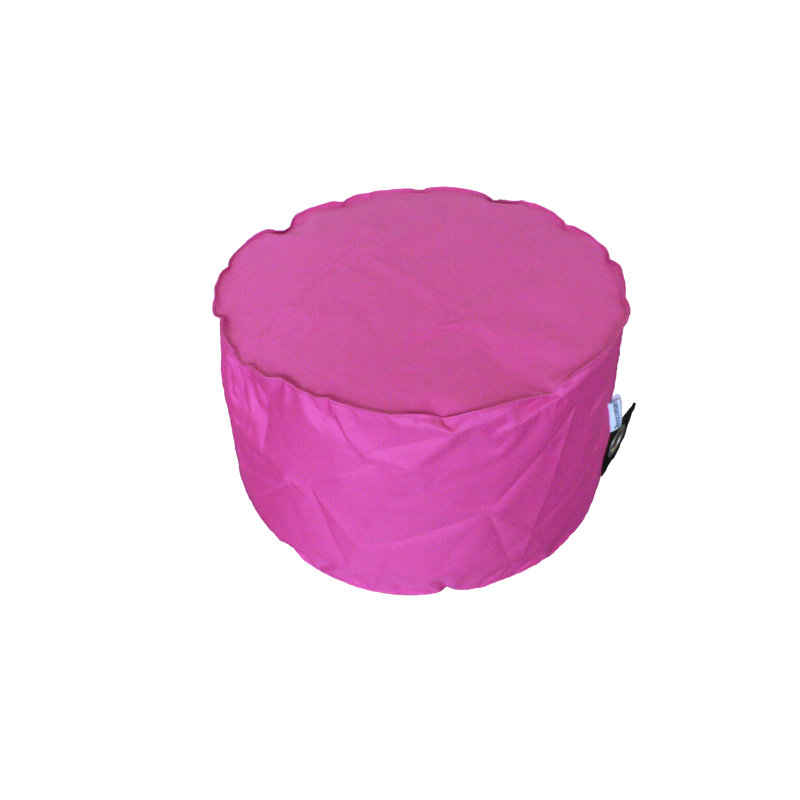 Petit fauteuil à billes classique pour l'extérieur, Rose 100% polyester