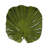Small Palm Leaf 8" Melamine Appetizer Plate