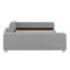 Sherpa Fabric Sofabed, Upholstered Daybed With Cloud-Shaped Backrest, No Box-Spring Needed-1578509522-1578509521