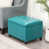 Aqua Faux Leather