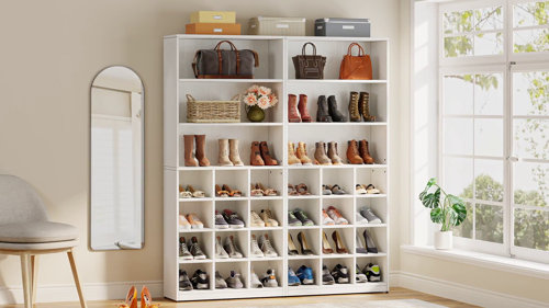 30 Pair Shoe Storage Cabinet Latitude Run