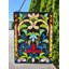 Fine Art Lighting Tiffany Style Stained Glass Floral Window Panel