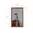 Mid-Century Modern Mirror With Solid Wood Frame (Includes Mirror Only)