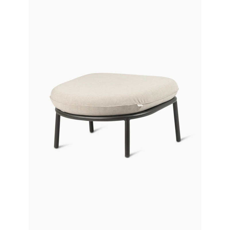 Kodo Outdoor Ottoman, Dune White
