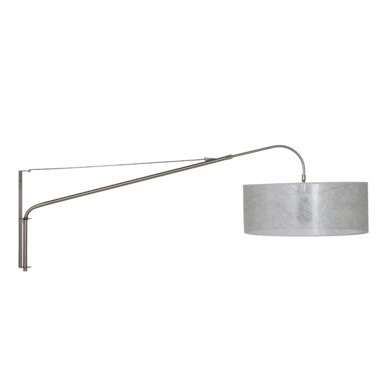 Owings Swing Arm Sconce, Steel, Steel