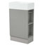 Meuble-lavabo 18,6 po avec lavabo et armoire-99445758