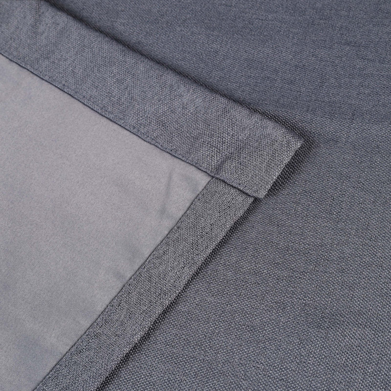 Panneau de rideau obscurcissant 100% polyester, L 42 po x L 96 po, Gris anthracite