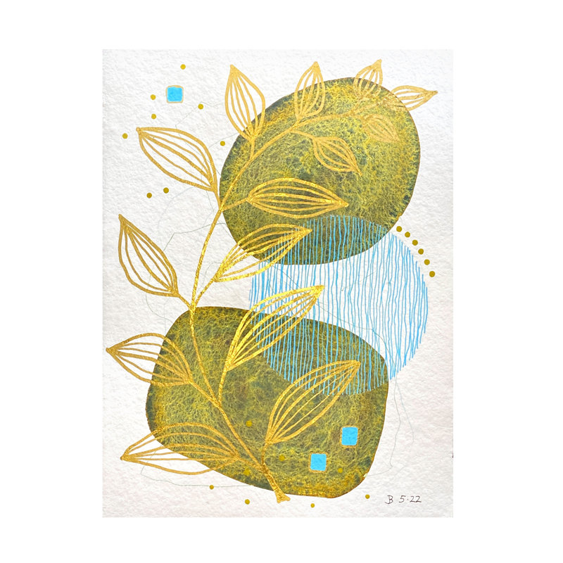 Art sur toile Jocelyn Benford, H 19 po x l 14 po