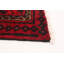 Tapis de bois one-of-kind à la main-noué la 2010 anatolian rouge 4 pi 10 po x 9 pi 9 po Ivy 