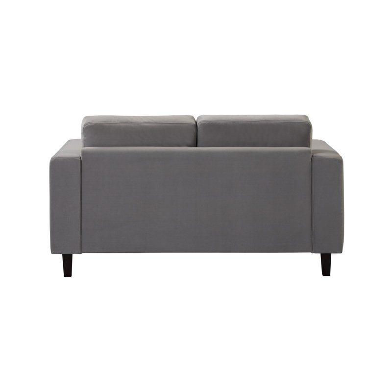 Latanyia 2 Seater Sofa, Gray, Black