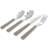 16 Piece Flatware Set, Service for 4
