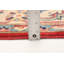 Tapis unique en laine noué à la main Gazni rouge / or / bleu de 6 pi 5 po x 9 pi 5 po 2019a Qaiden