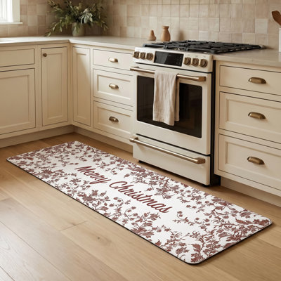 Tapis de cuisine Laura Ashley Amberley Merry Christmas