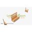 Banc de rangement en bois Solid