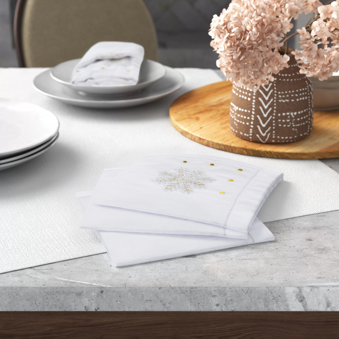 Bellefonte Embroidered Square Napkin (Set of 4) Greyleigh™