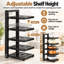 Pots and Pans Organizer,5-Tier Adjustable Kitchen Countertops Rack