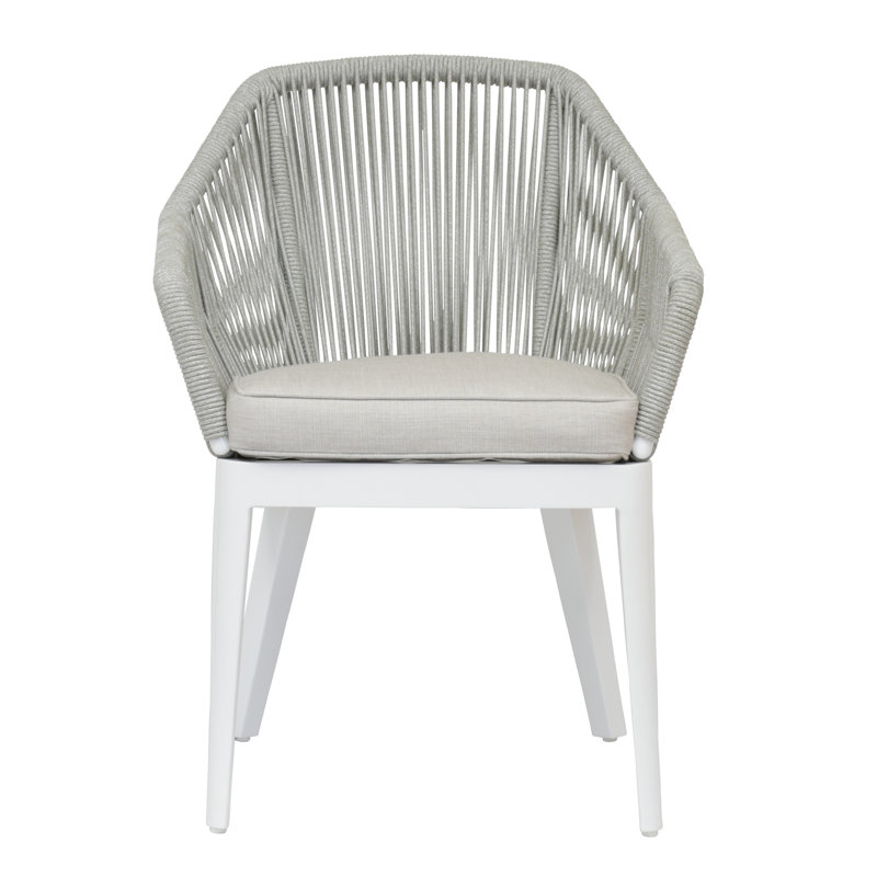 Chaise de patio avec coussins Renri, Sunbrella® Echo Midnight