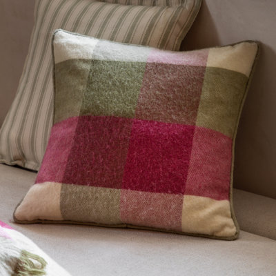 Red Square Throw Cushion