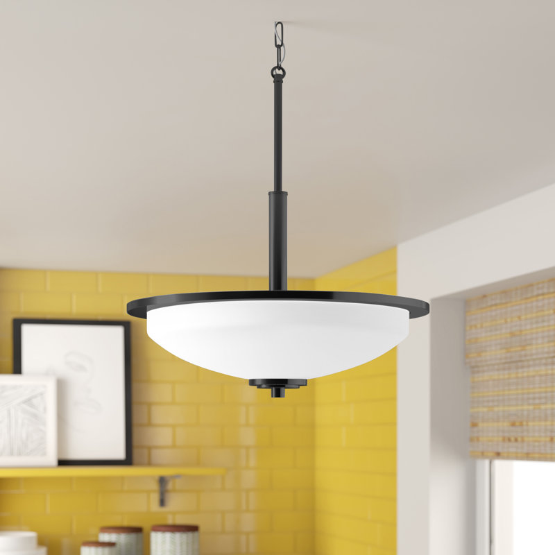 Sarsfield 3 - Light Single Pendant, Black