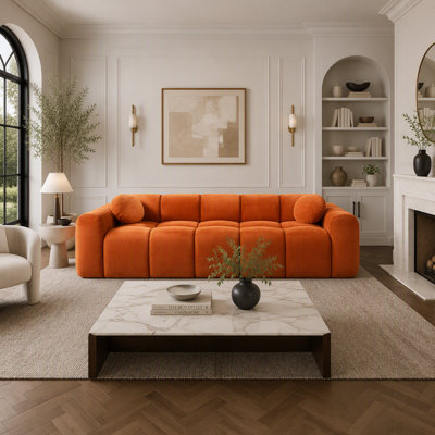 98.4" Extra Large Compression Sofa