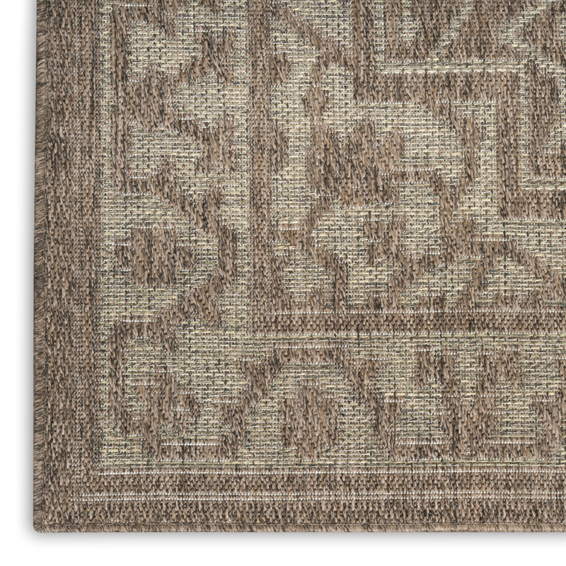 Gerritt Persian Indoor/Outdoor Area Rug, Rectangle 2' x 3'