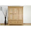 3 Door Solid Wood Wardrobe