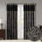 Jacquard Curtain Panel Pair-4696598-4696596