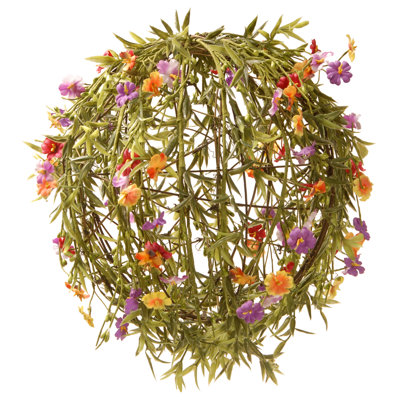 12" Garden Accents Flower Ball