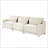 Three - Seater Sofa With Lumbar Pillow-1842149014