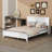 Solid Wood Bed Frame With Headboard, Foot Board And Slats-241720416-241720417