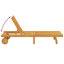 63cm Long Acacia Double Chaise-1197887757