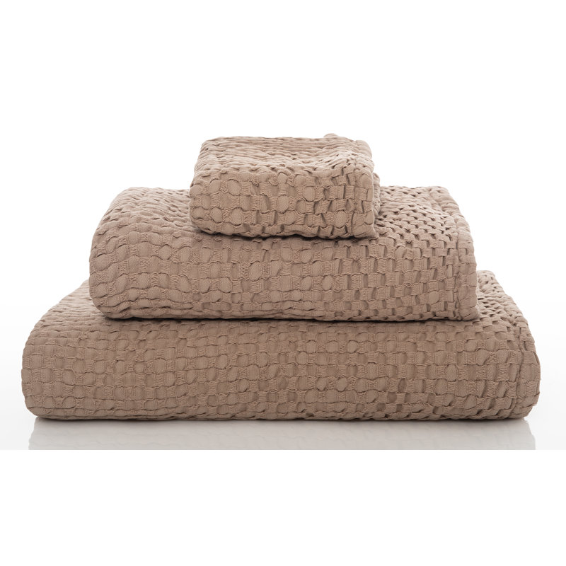 Wild Waffle Waffle Bath Sheet, Stone