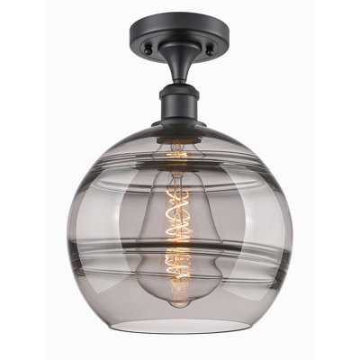 Plafonnier semi-encastré 1 lumière Ballston - Adrieanna
