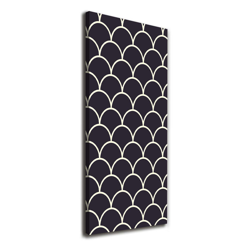 Fish Scales - Wrapped Canvas Print